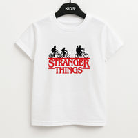 Stranger Cycling Logo Kids T-Shirt