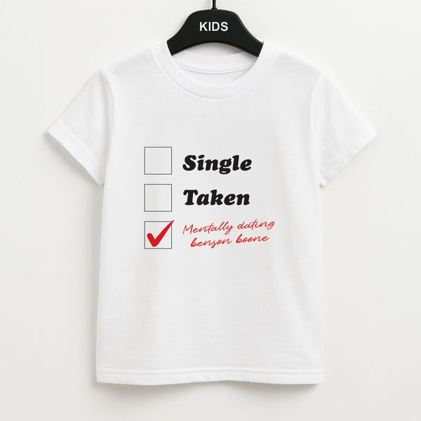 Mentally Dating Benson Unisex Kids T-Shirt