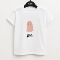 Boo - Ghost Halloween Kids T-Shirt