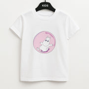 Moomin In A Pink Bubble  Kids T-Shirt 1