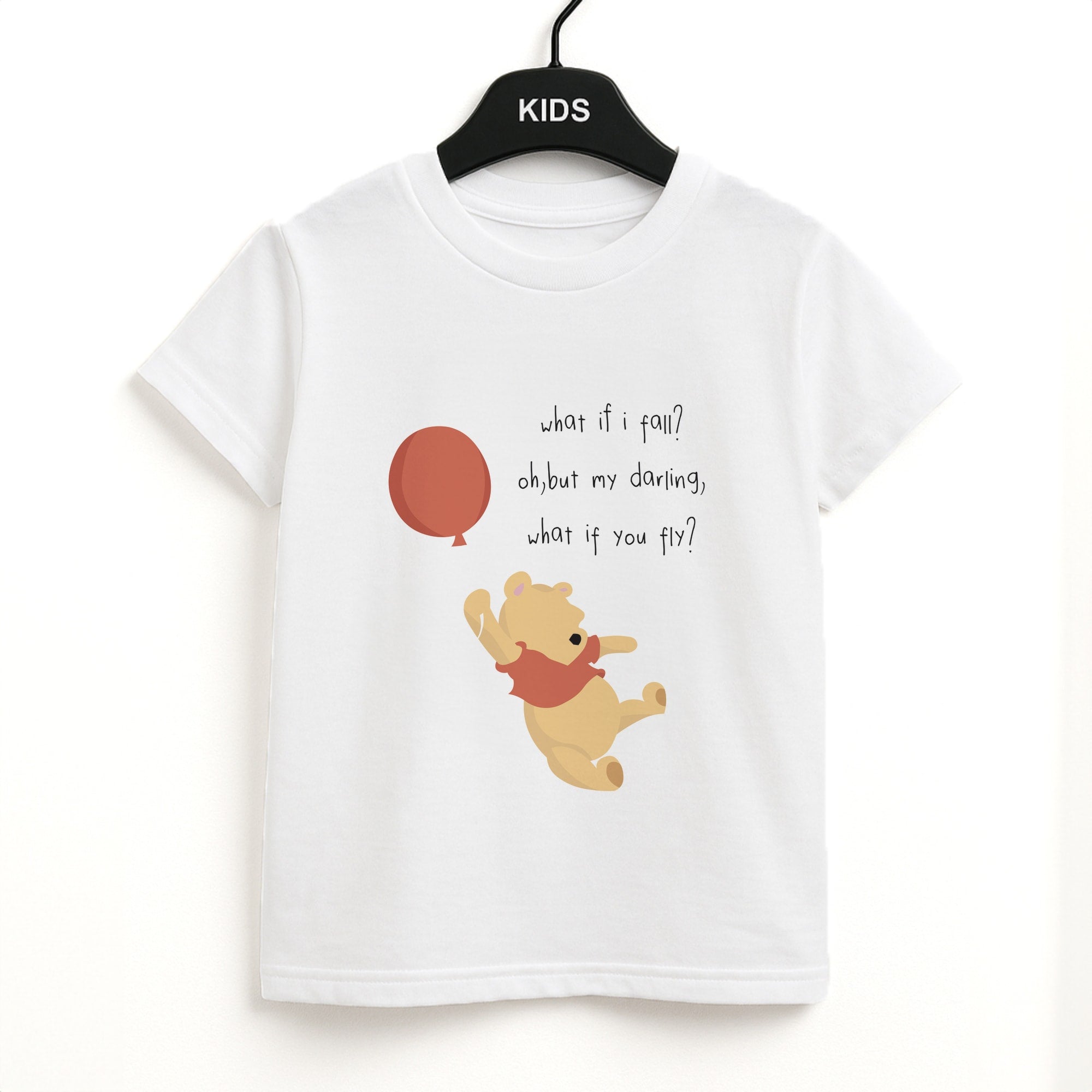 What If I Fail - Winnie Kids T-Shirt
