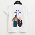 The Doctor Is In - Doctor Who Unisex Kids T-Shirt