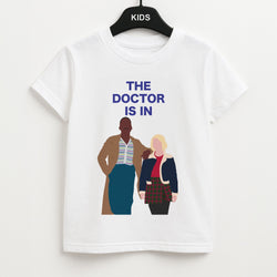 The Doctor Is In - Doctor Who Unisex Kids T-Shirt