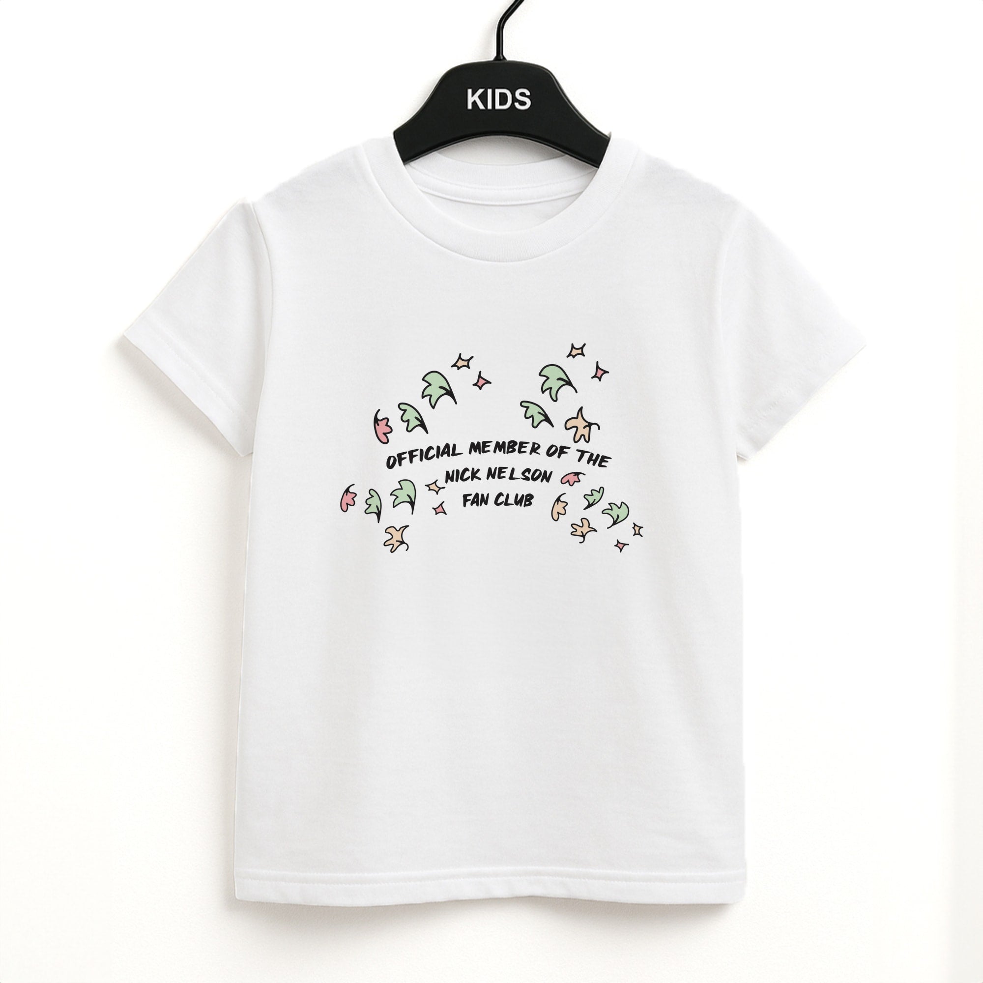 Official Member Of The Nick Nelson Fan Club - Heart TV Unisex Kids T-Shirt