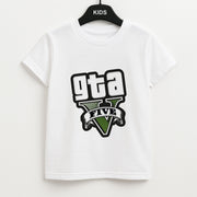 Green Five - Video Game Kids T-Shirt 1