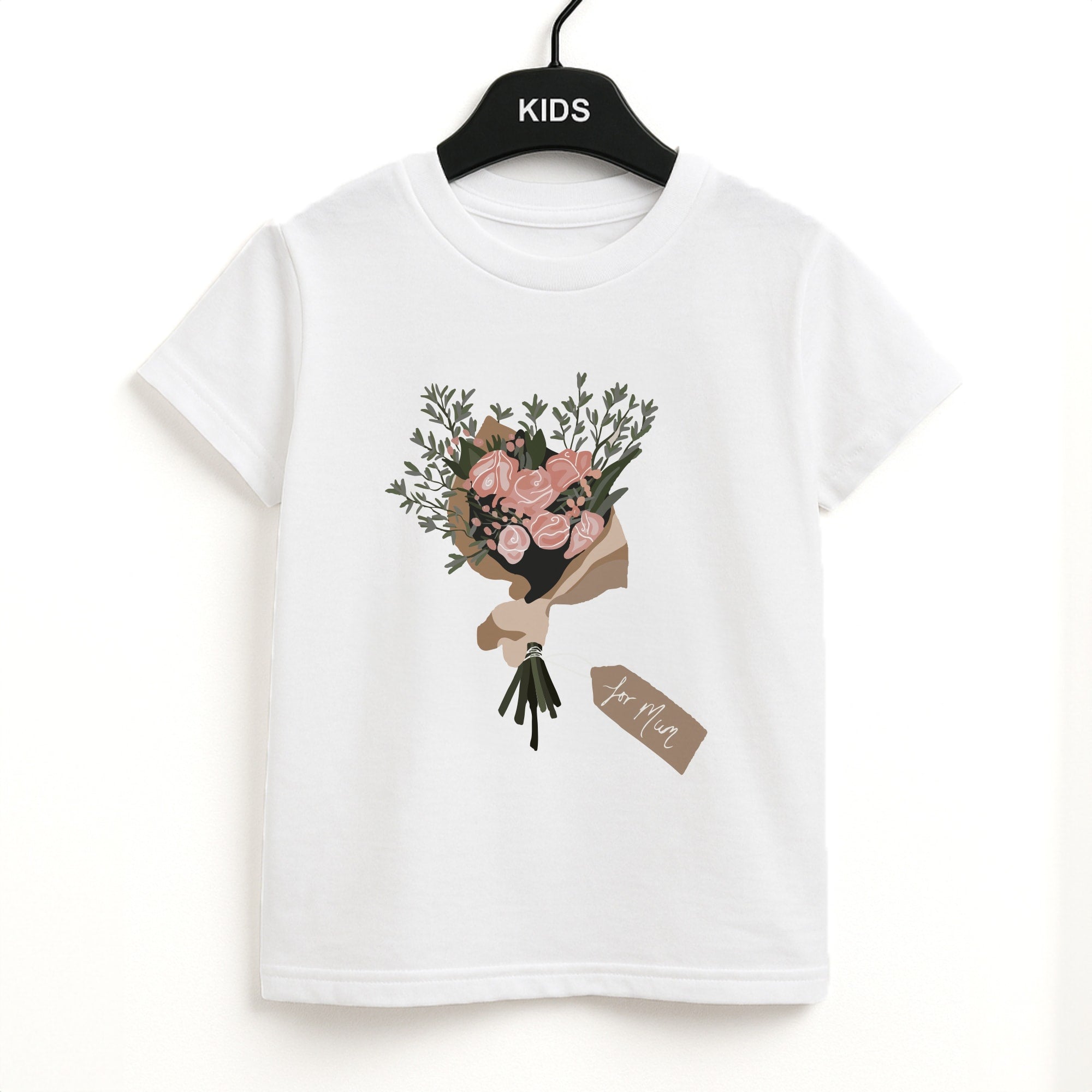 Mum Bouquet - Mother's Day Unisex Kids T-Shirt