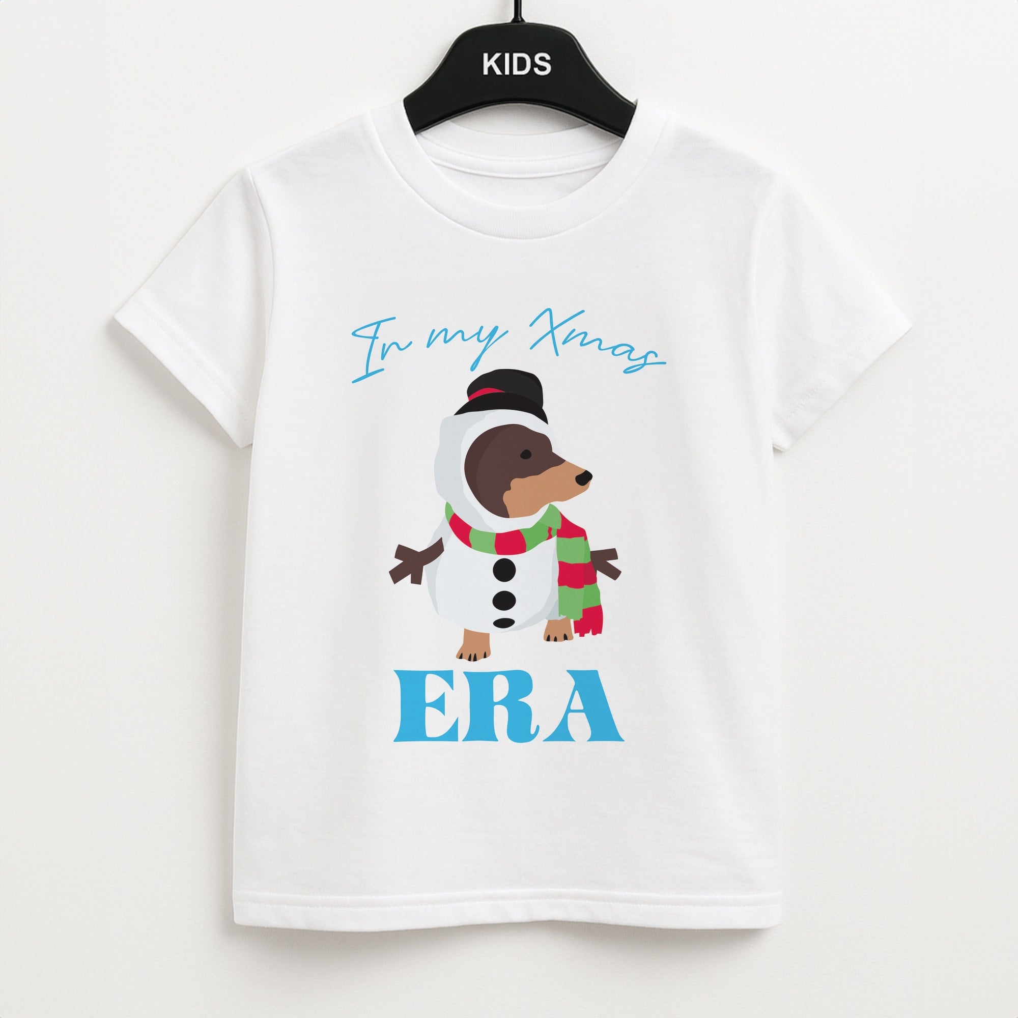 It's My Xmas Era Dog Kids T-Shirt