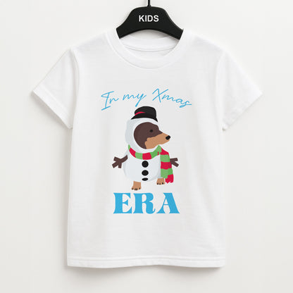 It's My Xmas Era Dog Unisex Kids T-Shirt