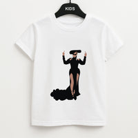 Middle Fingers - Queen B Kids T-Shirt