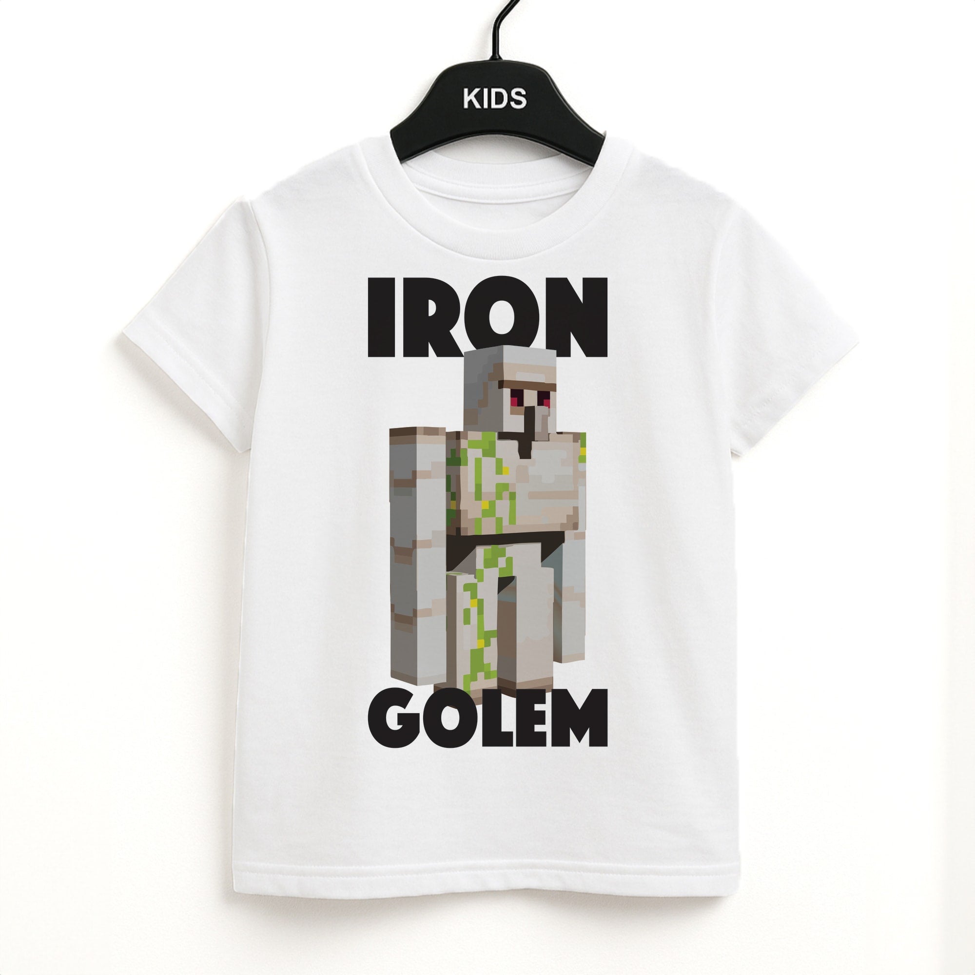 Iron Golem Unisex Kids T-Shirt