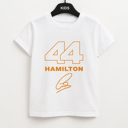 Stripes 44 Hamilton Unisex Kids T-Shirt