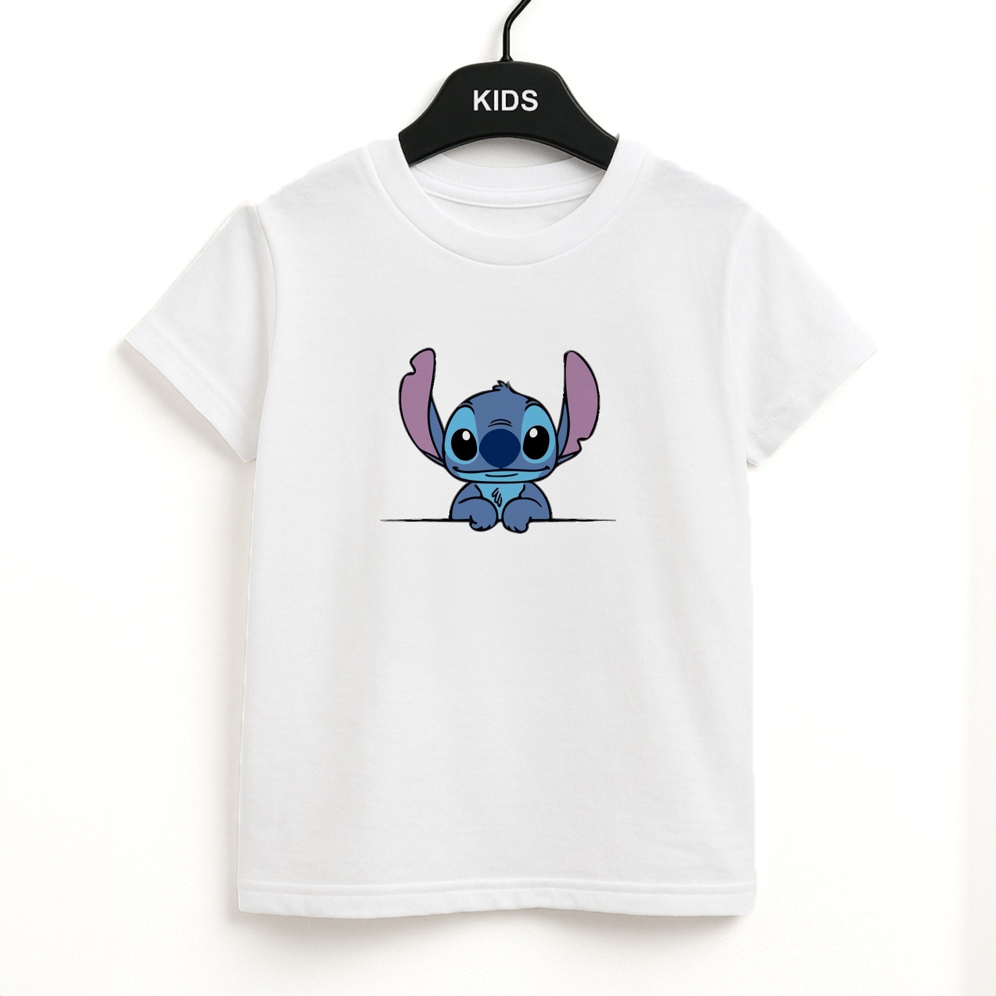Alien Blue Leaning Unisex Kids T-Shirt