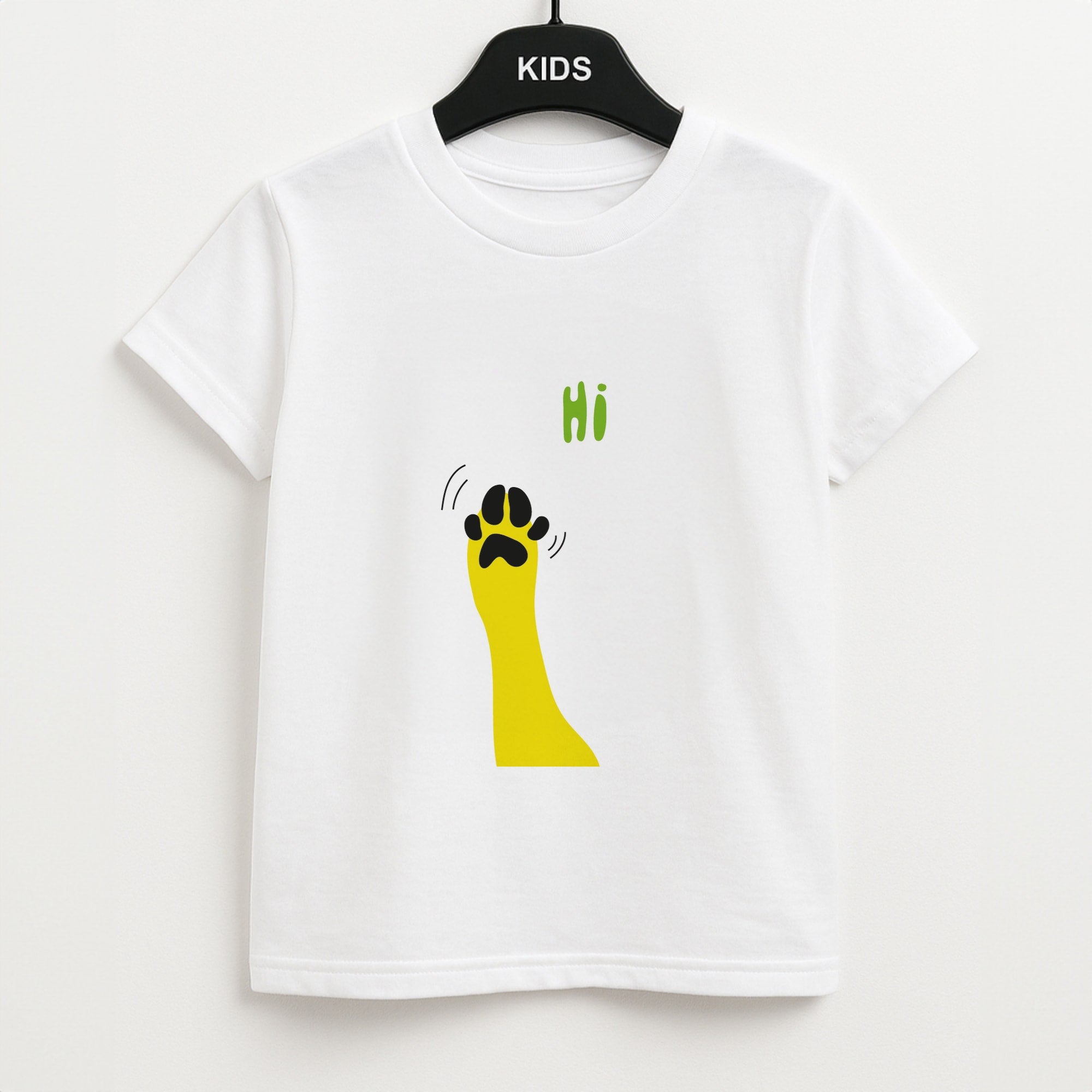 Hi - Dog Patterns Kids T-Shirt