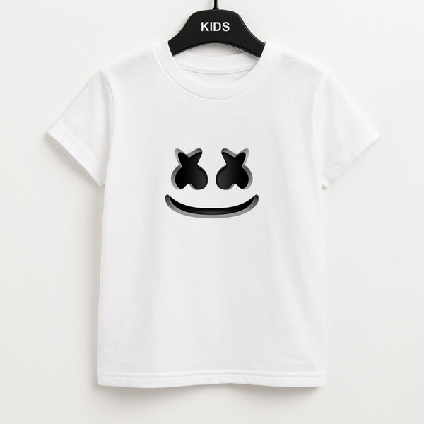 White Helmet DJ Helmet Unisex Kids T-Shirt
