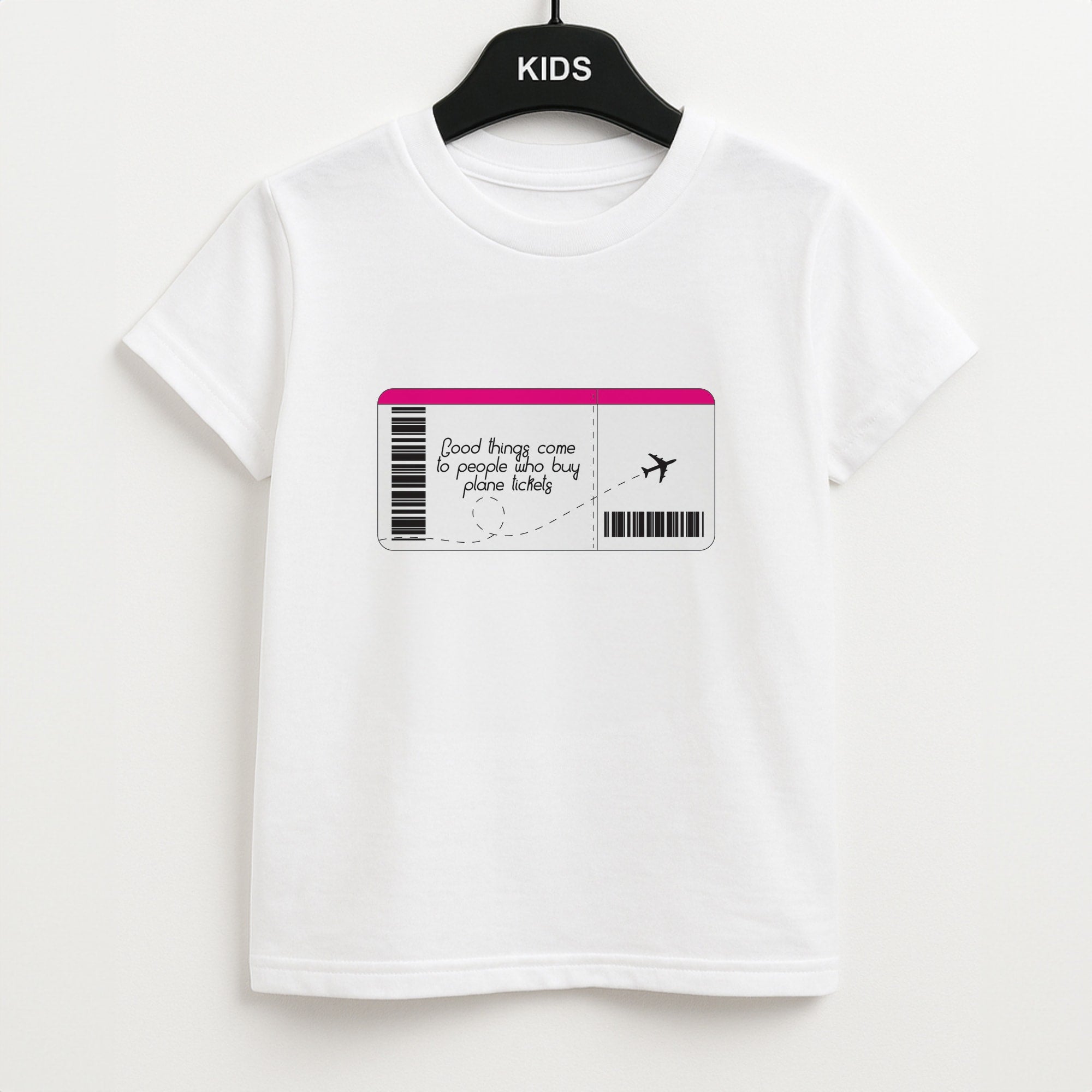 Buy Plane Tickets - Travel Kids T-Shirt