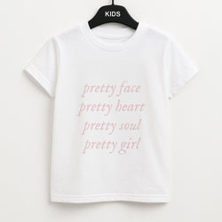 Pretty Girl - Clean Girl Aesthetic Unisex Kids T-Shirt