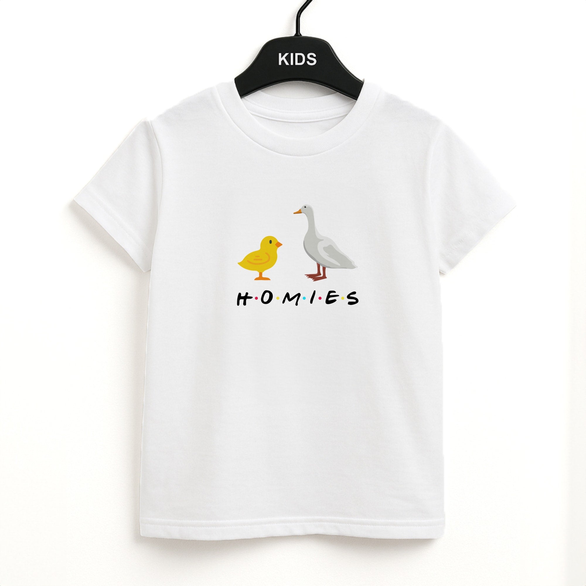 Homies Chick And Duck Kids T-Shirt