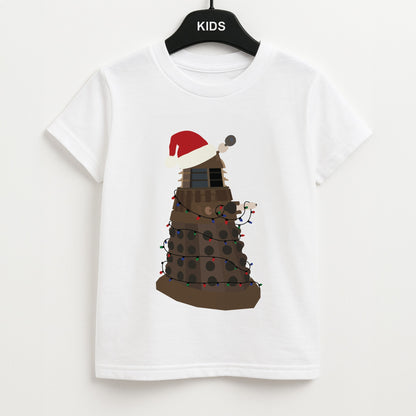 Christmas Dalek - Doctor Who Unisex Kids T-Shirt