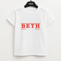 Title - Personalised Stranger Kids T-Shirt
