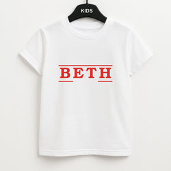 Title - Personalised Stranger Kids T-Shirt