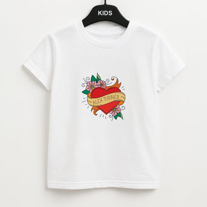 I love Alex Turner Unisex Kids T-Shirt
