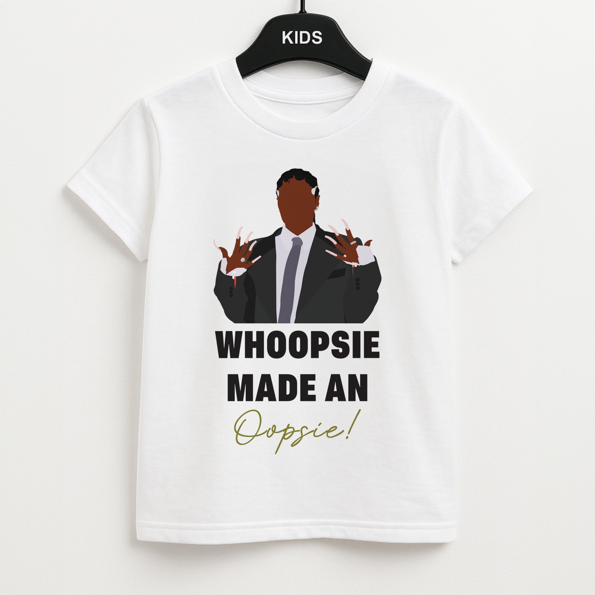 Whoopsie Made An Oopsie Unisex Kids T-Shirt