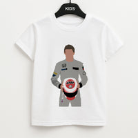 Button - F1 Kids T-Shirt