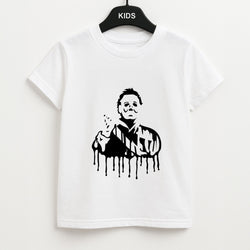Black & White - Myers Unisex Kids T-Shirt