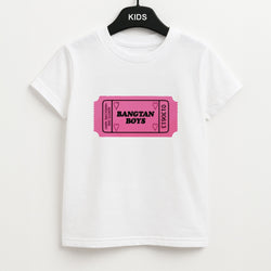 Bangtan Boys Ticket - K Pop Kids T-Shirt