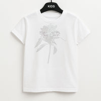 Mauve Stay Calm Kids T-Shirt