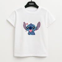 Cute Alien Blue Kids T-Shirt