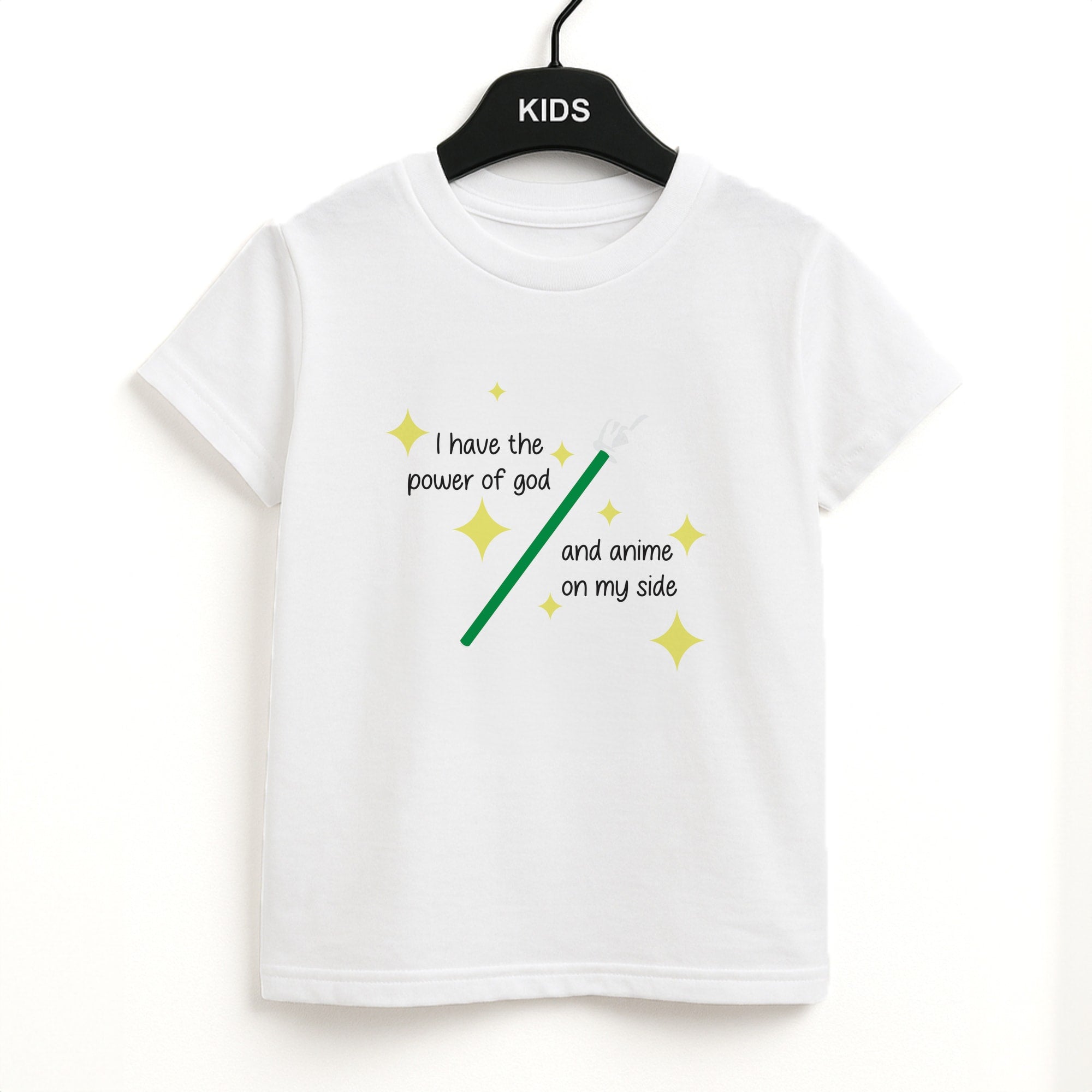 I Have The Power Of God And Anime On My Side - Memes Kids T-Shirt