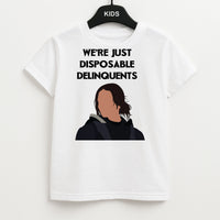 Disposable Delinquents Kids T-Shirt