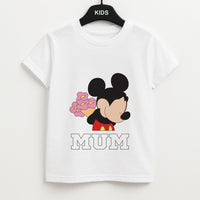 Mouse Mum  Kids T-Shirt