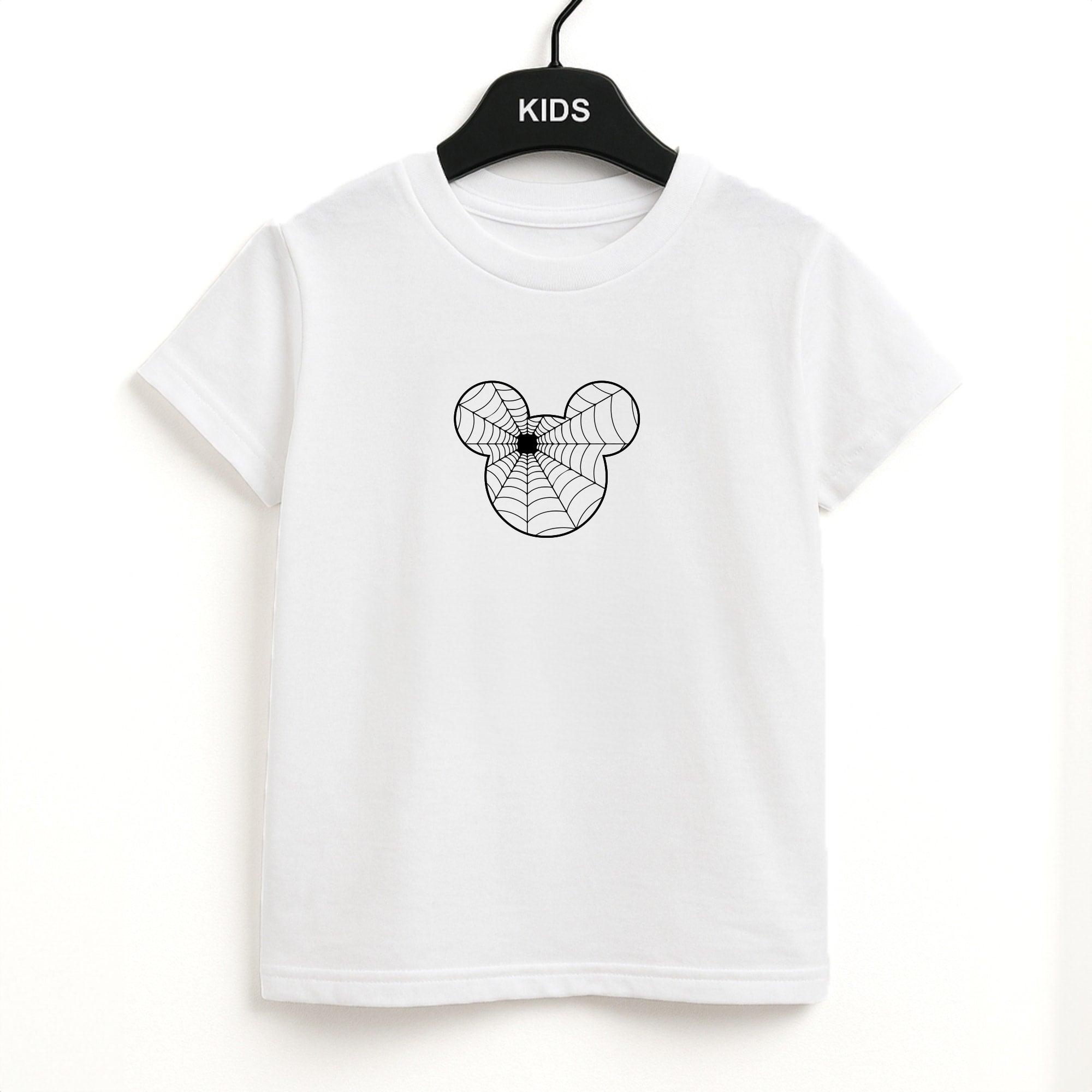 Fairytale Mouse Spider Web - Halloween Unisex Kids T-Shirt