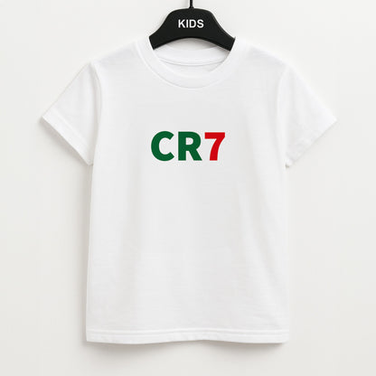 CR7 Logo - Ronaldo Unisex Kids T-Shirt