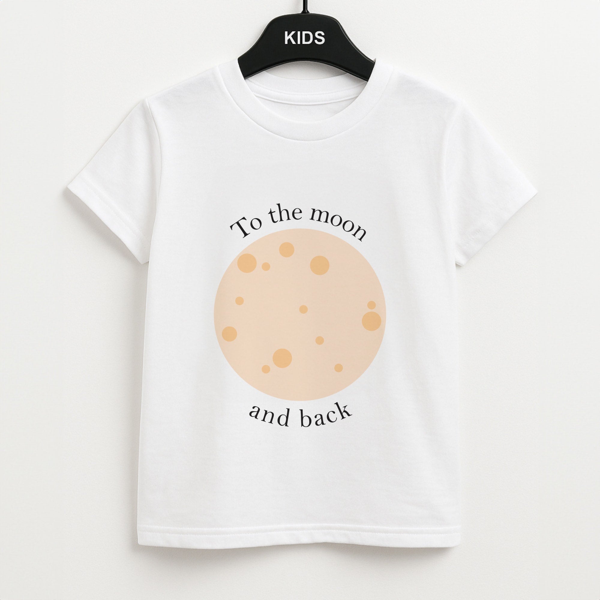 To The Moon And Back Kids T-Shirt