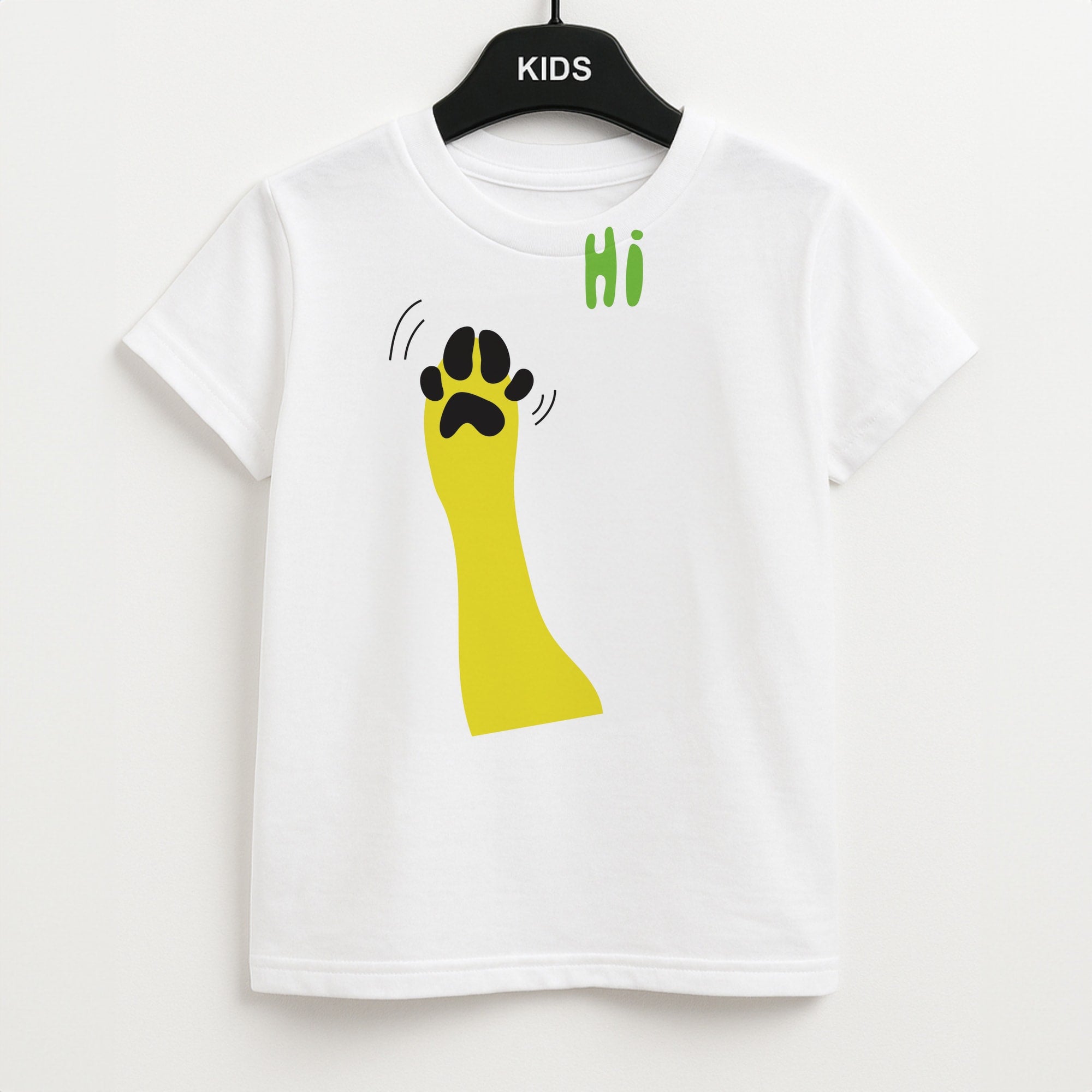 Hi - Dog Patterns Kids T-Shirt