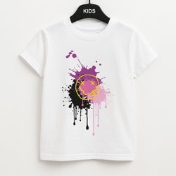 Pink Graffiti - Skate Aesthetic  Unisex Kids T-Shirt