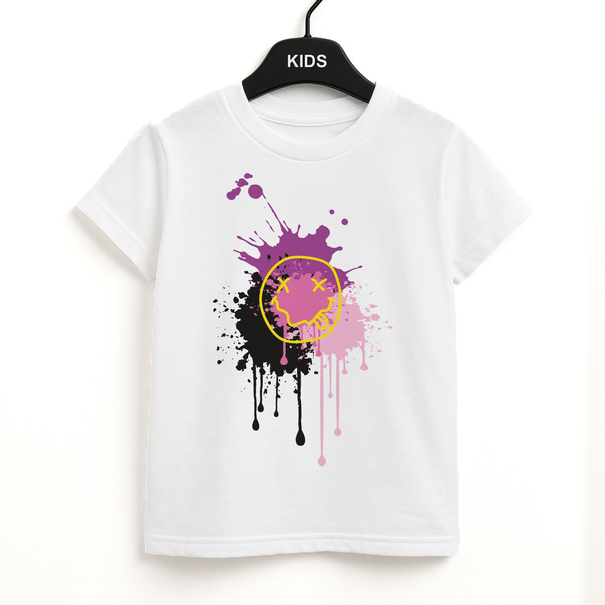 Pink Graffiti - Skate Aesthetic  Unisex Kids T-Shirt