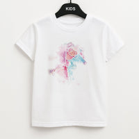 K-Pop Band Love Yourself Watercolour Painting Kids T-Shirt
