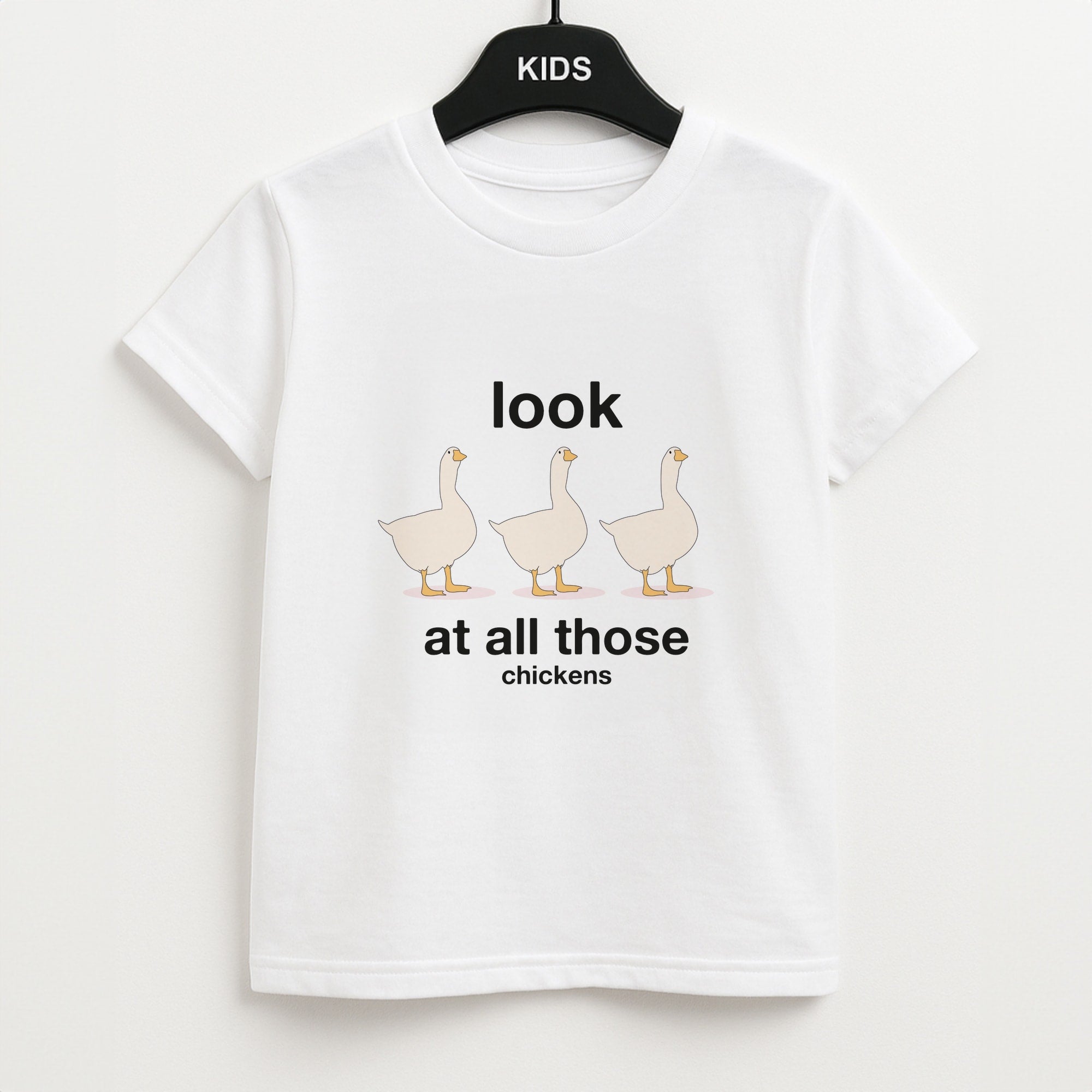 Look At All Those Chickens - Memes Unisex Kids T-Shirt