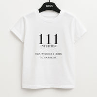 111 - Angel Numbers Kids T-Shirt