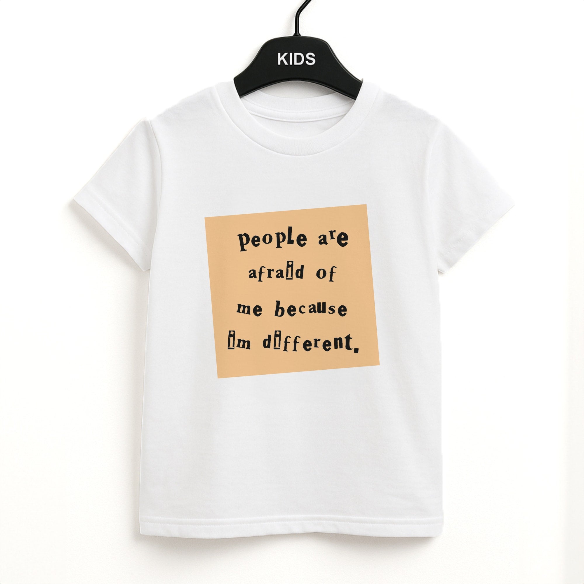 People Are Afraid Of Me - Scissorhands Unisex Kids T-Shirt