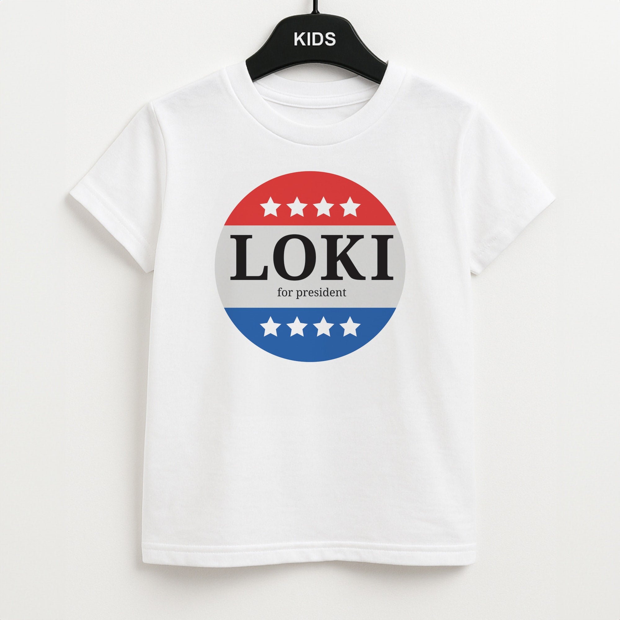 Loki For President Kids T-Shirt