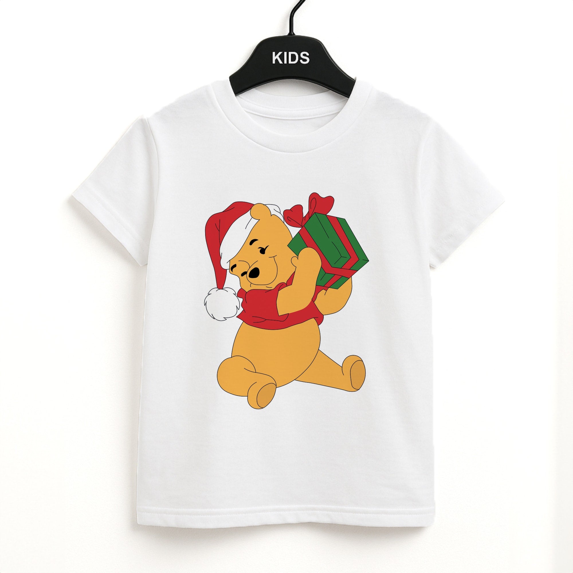 Winnie Christmas Unisex Kids T-Shirt