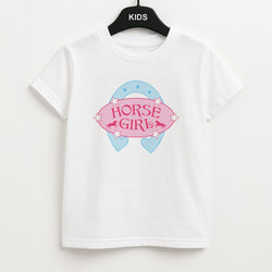 Horse Girl - Horses Kids T-Shirt