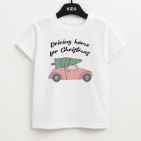 Driving Home For Christmas - Christmas Songs Kids T-Shirt