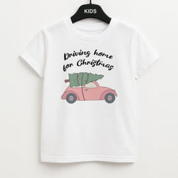 Driving Home For Christmas - Christmas Songs Kids T-Shirt