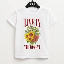 Live In The Moment  Unisex Kids T-Shirt